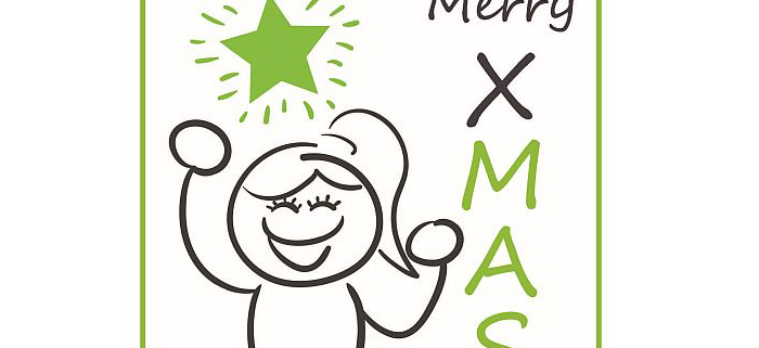Bild Happy X-Mas für Blogbeitrag Weihnachtsgruß